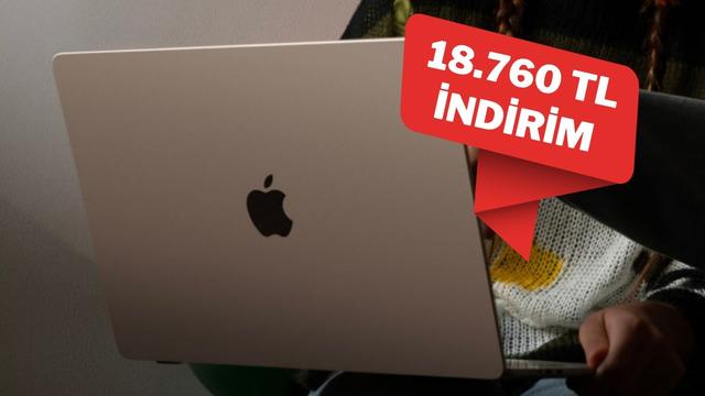 çip ve Apple Intelligence destekli MacBook Pro’da dev indirim!