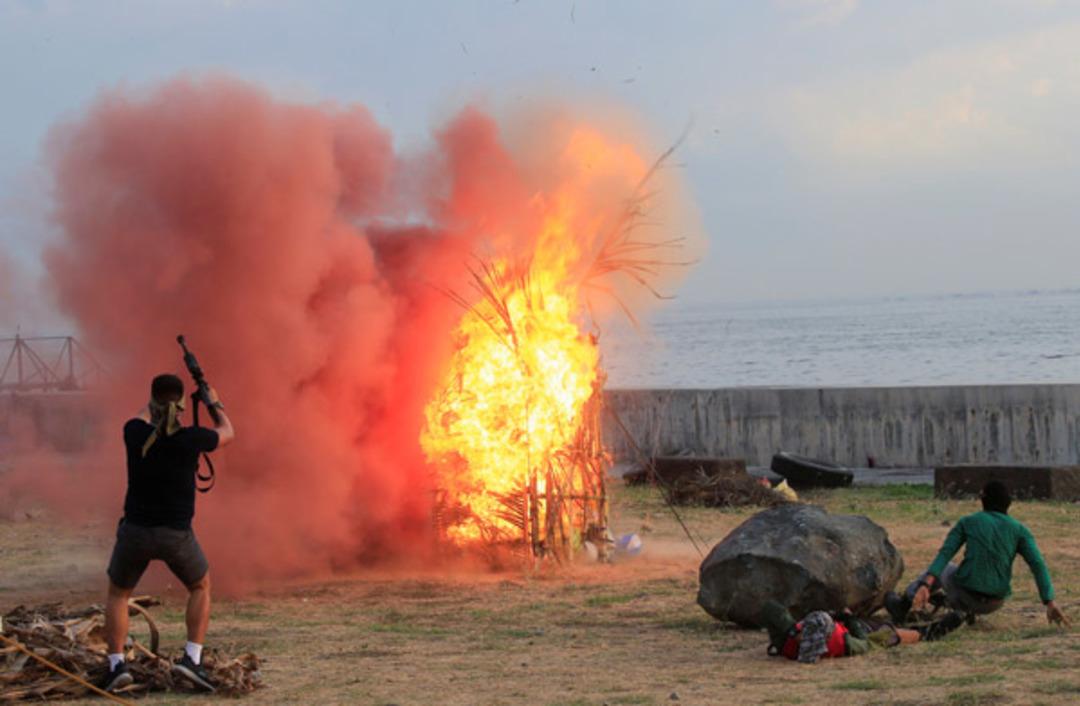 İnip anında vurdular!