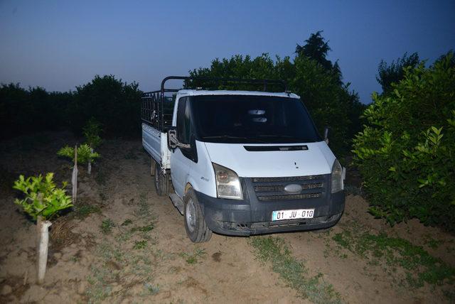 Takip sırasında polislerin kaza yaptığı limon hırsızlarından biri yakalandı