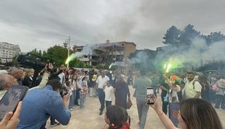 Kanseri yenen 8 yaşındaki Nuh i&ccedil;in y&uuml;zlerce balon g&ouml;ky&uuml;z&uuml;ne bırakıldı