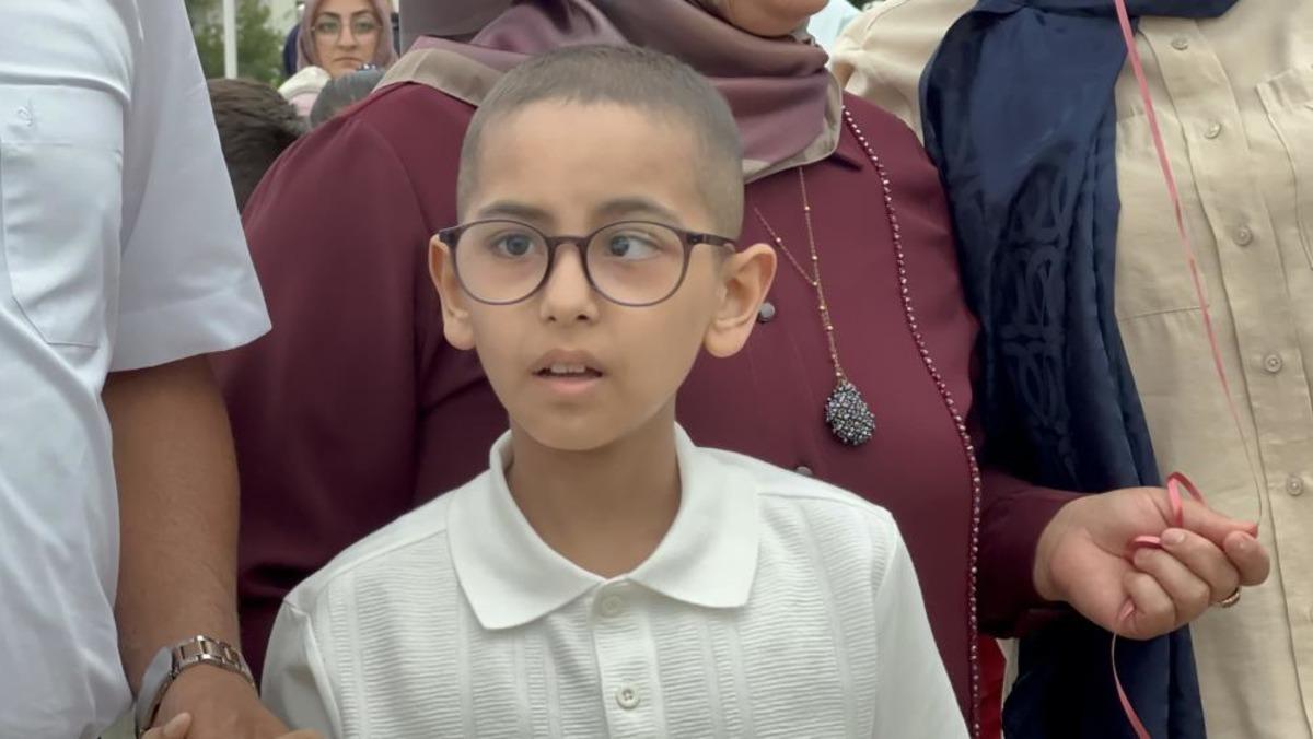 Kanseri yenen 8 yaşındaki Nuh i&ccedil;in y&uuml;zlerce balon g&ouml;ky&uuml;z&uuml;ne bırakıldı 2