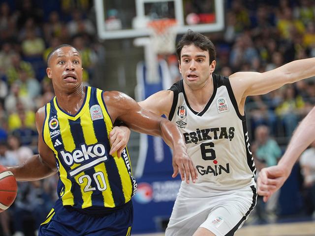 Beşiktaş'ı yenen Fenerbah&ccedil;e Beko, Basketbol Ligi'nde şampiyon!