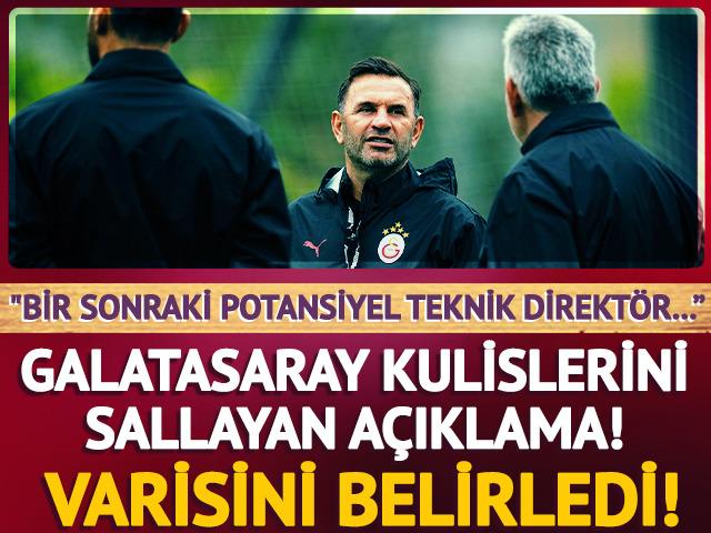 Okan Buruk Galatasaray'ın bir sonraki teknik direkt&ouml;r&uuml;n&uuml; işaret etti! Varisini belirledi