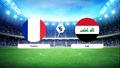 CANLI | Fransa - Irak ma� anlat�m�! 