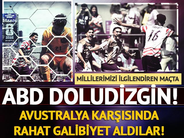 (&Ouml;zet) A.B.D. - Avustralya Ma&ccedil;ı &Ouml;zeti ve T&uuml;m &Ouml;nemli Anları