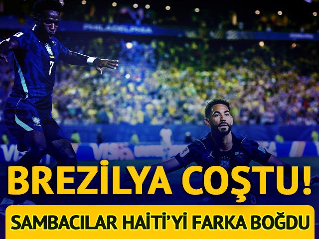 (&Ouml;zet) Brezilya - Haiti Ma&ccedil;ı &Ouml;zeti ve T&uuml;m &Ouml;nemli Anları