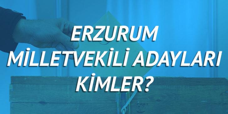 Erzurum milletvekili adayları 2018 (AK Parti CHP, MHP, HDP, İYİ Parti) 