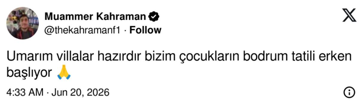 Milli futbolculara villa göndermesi: "Bodrum tatili erken başladı" 4