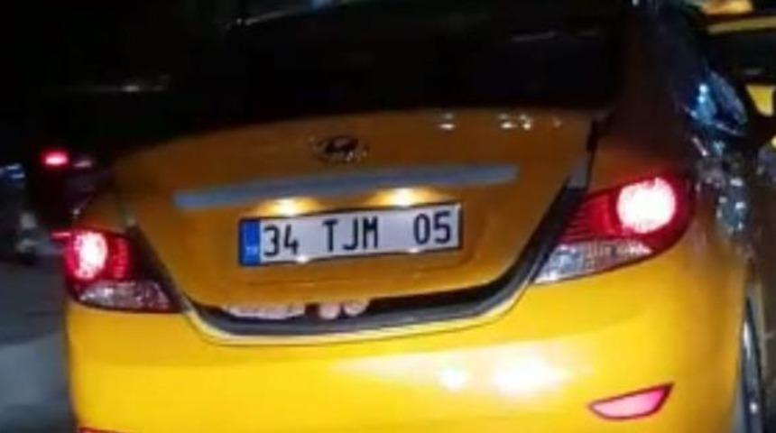 İstanbul'da şok! Taksinin bagajını görenler dondu kaldı