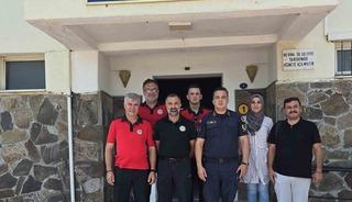 İZAKUT&rsquo;tan &Ccedil;andarlı Jandarma&rsquo;ya anlamlı ziyaret