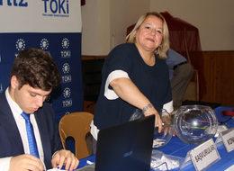 Bucak'ta, 31 konutun kura çekimi yapıldı