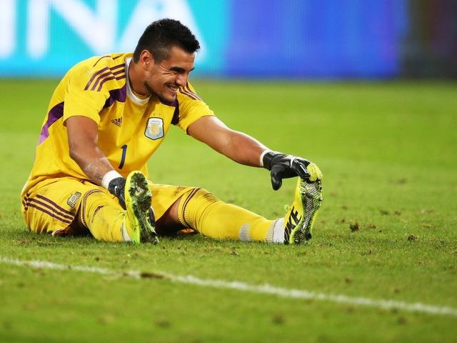 Arjantin'de Sergio Romero şoku