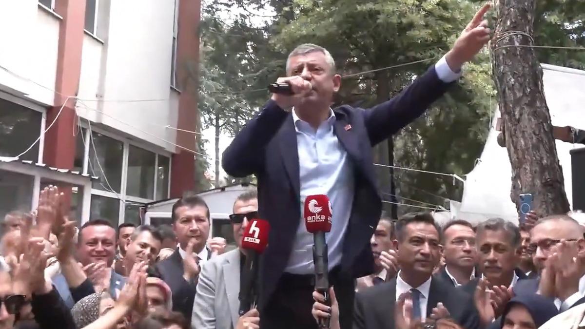 Burdur da dikkat çeken görüntüler! Özgür Özel: "Kaldırın bu bankı, bir kenarda dursun" 5