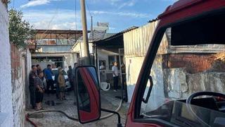 Balıkesir’de depoda korkutan yangın