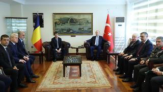 Cumhurbaşkanı Erdoğan, Romanya Cumhurbaşkanı Nicuşor Daniel Dan ile görüştü