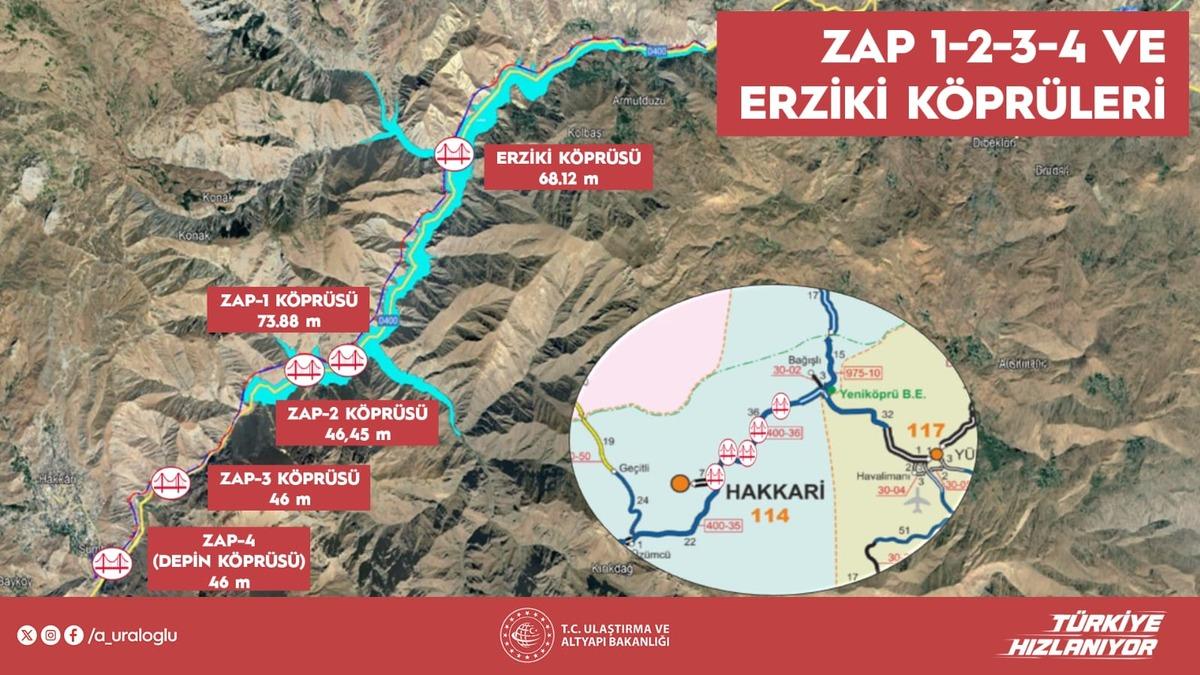 Hakkari ye  Ter&ouml;rs&uuml;z T&uuml;rkiye  yatırımları! Bakan Uraloğlu toplu a&ccedil;ılış t&ouml;reninde konuştu 3