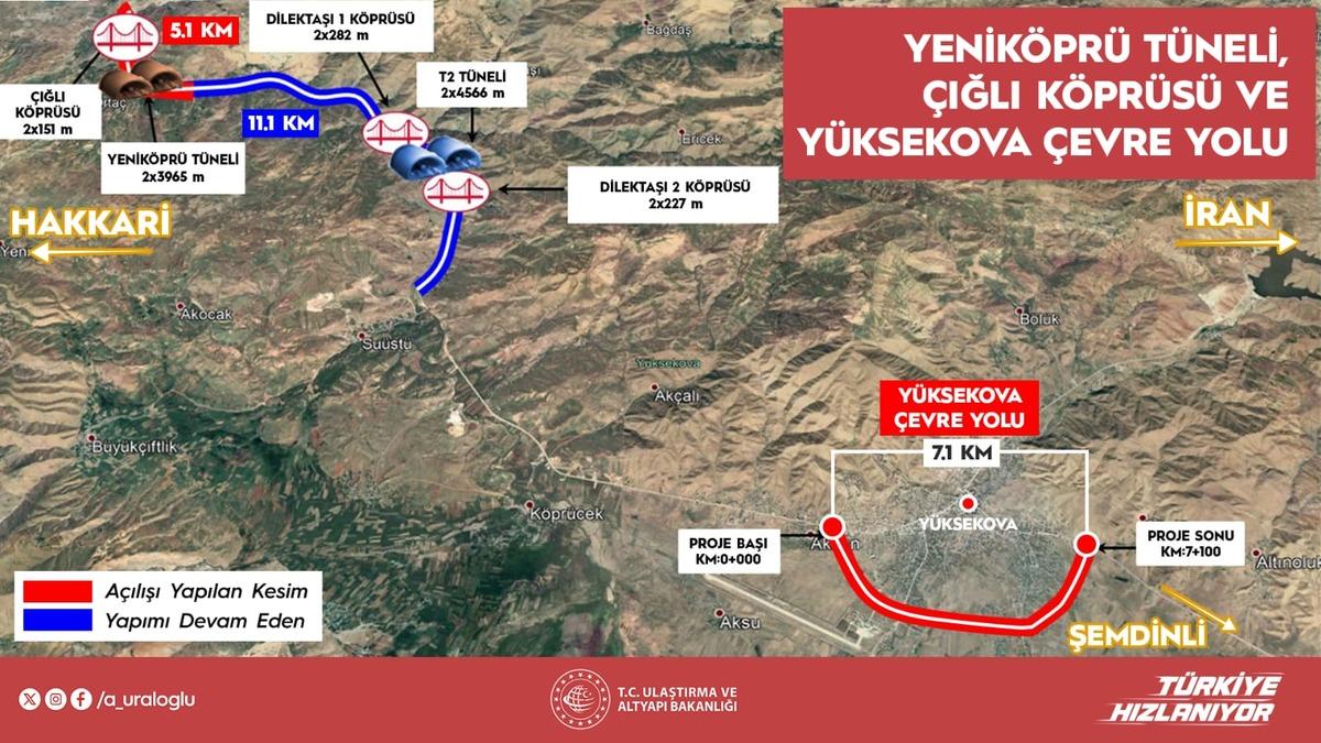 Hakkari ye  Ter&ouml;rs&uuml;z T&uuml;rkiye  yatırımları! Bakan Uraloğlu toplu a&ccedil;ılış t&ouml;reninde konuştu 2