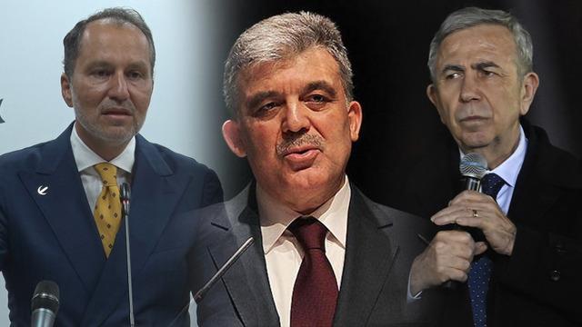 Abdullah Gül'lü fotoğraftan sonra adaylık çıkışı: Erbakan, Mansur Yavaş'ı işaret etti