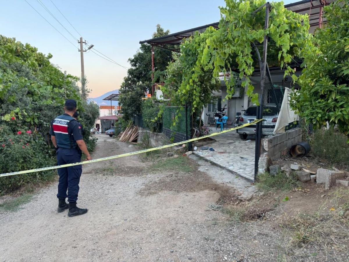 Fethiye deki komşu dehşeti kamerada 1