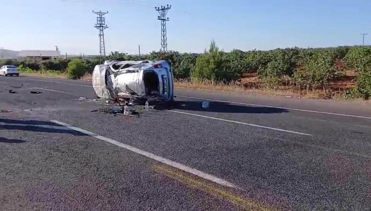 Şanlıurfa da feci kaza: 2 ölü, 2 yaralı 1