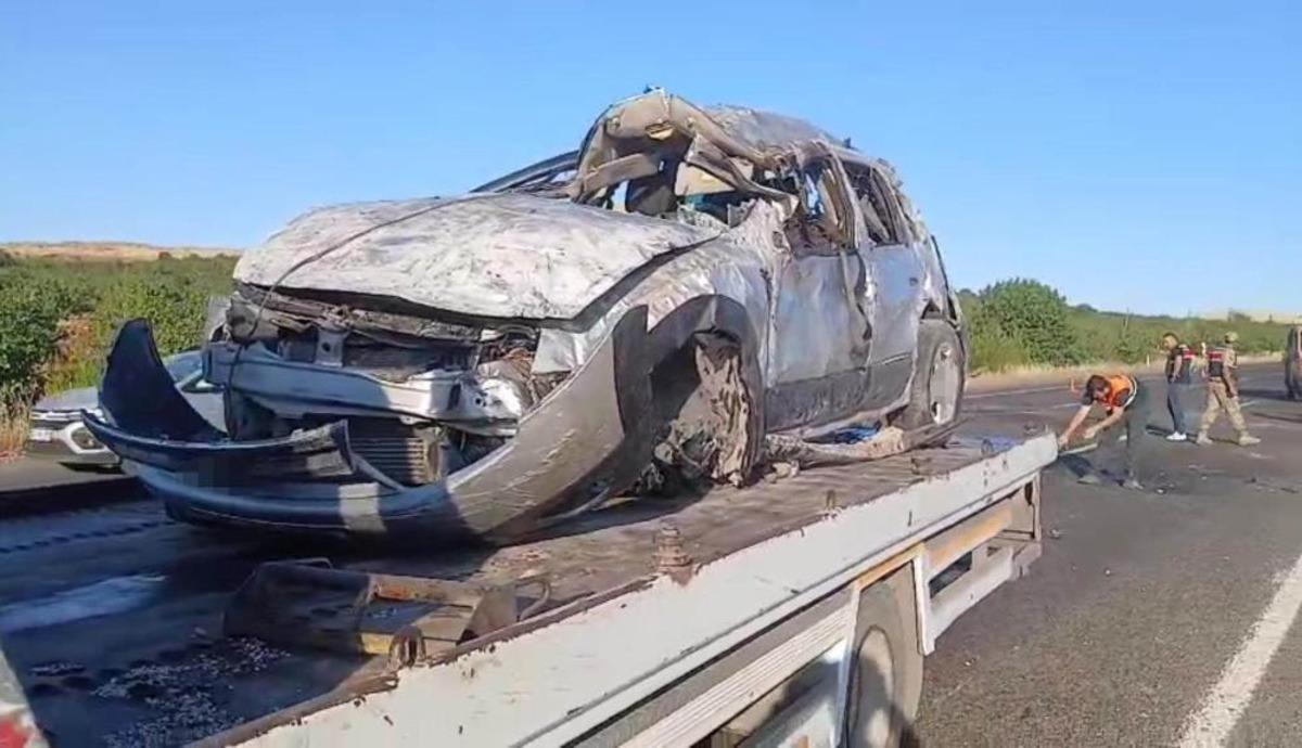 Şanlıurfa da feci kaza: 2 ölü, 2 yaralı 2