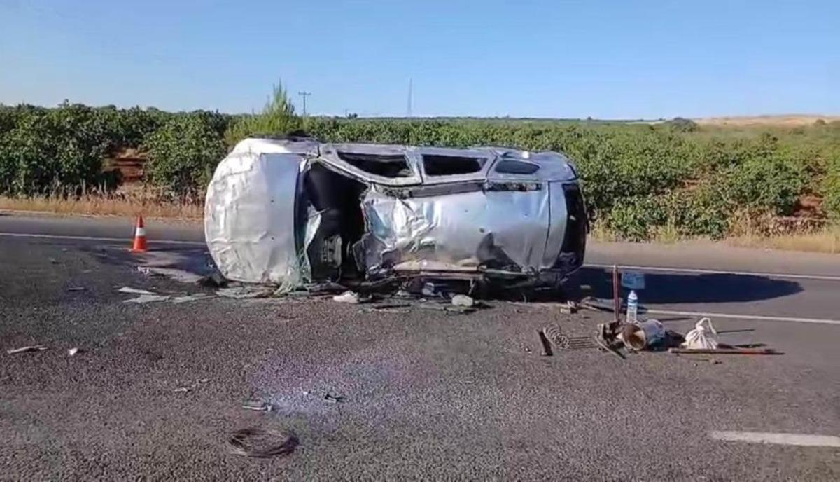 Şanlıurfa da feci kaza: 2 ölü, 2 yaralı 3