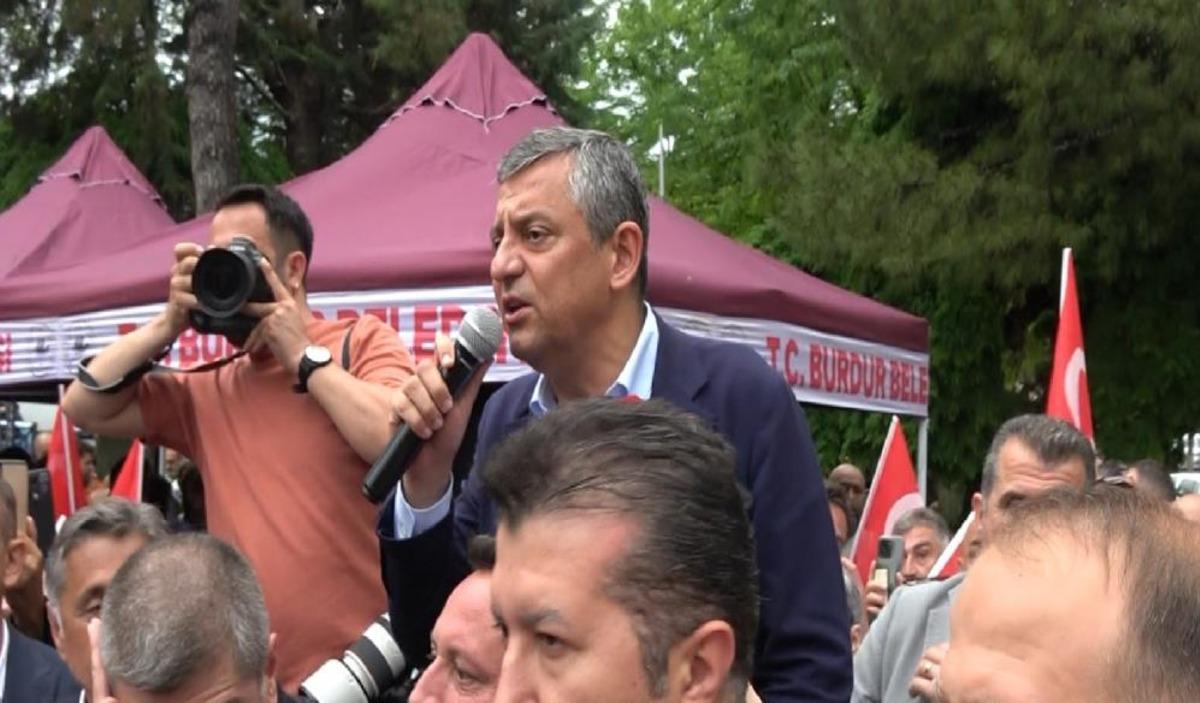 CHP Grup Başkanı Özgür Özel Burdur da 1