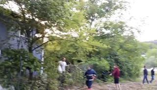 Bolu&rsquo;da 2 katlı evin &ccedil;atı katında yangın &ccedil;ıktı