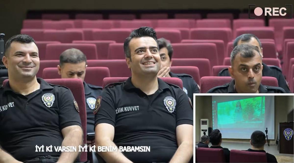 EGM&rsquo;den personele &lsquo;Babalar G&uuml;n&uuml;&rsquo; s&uuml;rprizi 1