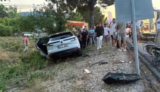 Marmaris-Dat&ccedil;a yolunda kaza: 1 yaralı