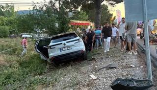 Marmaris-Dat&ccedil;a yolunda kaza: 1 yaralı
