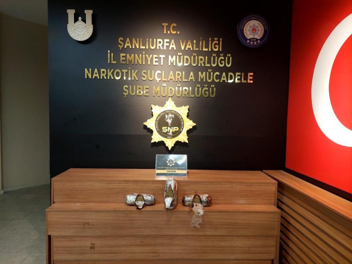 Şanlıurfa da uyuşturucu operasyonu: 1 tutuklama 1