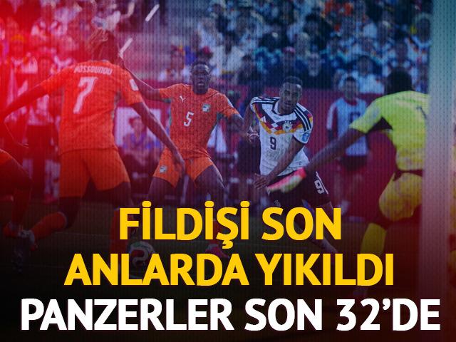 (&Ouml;zet) Dramatik son! Almanya, Fildişi Sahili'ni son dakikalarda yıktı