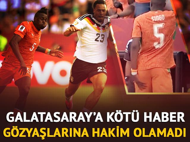 Galatasaraylıları tedirgin eden haber! Singo ma&ccedil;ı tamamlayamadı