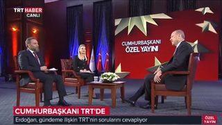 Erdoğan'dan canlı yayında müjde: Atatürk Havalimanı'nın yerine millet bahçesi yapılacak