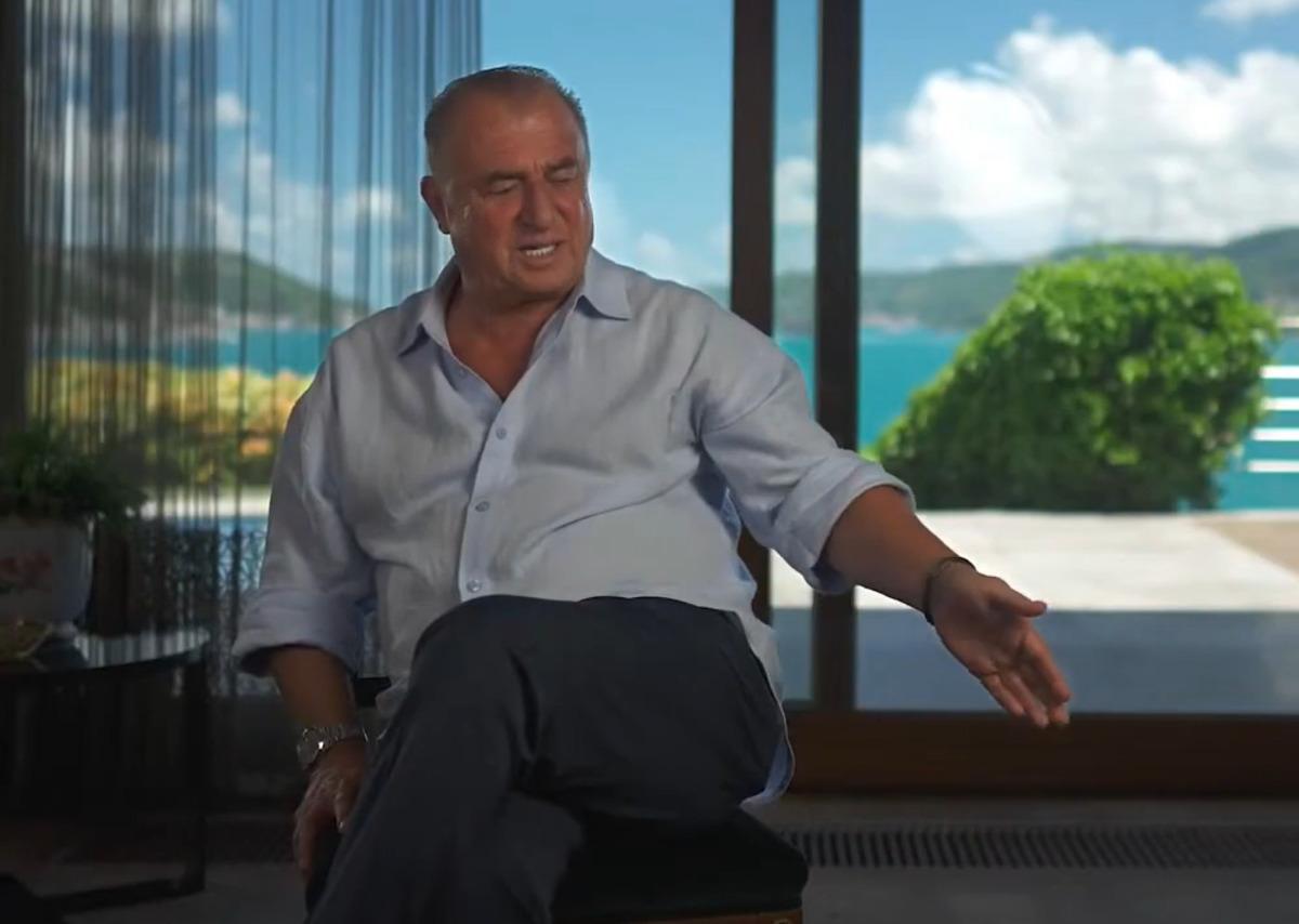 Fatih Terim sessizliğini bozdu! TFF Başkanı Hacıosmanoğlu na eliyle yeri göstererek yanıt verdi! 2