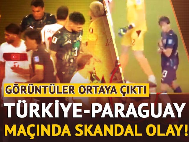 T&uuml;rkiye ma&ccedil;ında eşi benzeri g&ouml;r&uuml;lmemiş skandal! Hakemin saatini koluna taktı...
