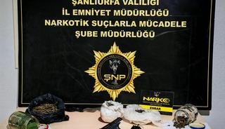 Şanlıurfa'da uyuşturucu operasyonları... 5 zanlı yakalandı!
