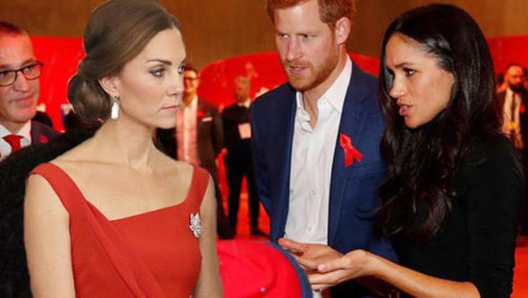 Kate Middleton ve  Meghan Markle d&uuml;elleosu! İlk hareket d&uuml;elleosu