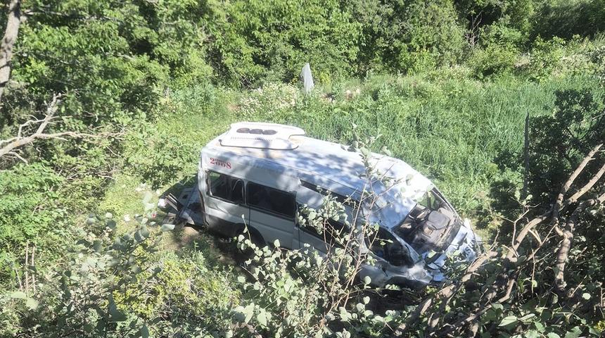 Burdur'da trafik kazası! 8 yaralı