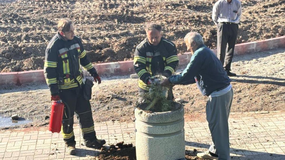 Tavşanlı da vatandaşların dikkati facianın &ouml;n&uuml;ne ge&ccedil;ti 1