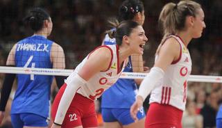 A Milli Kadın Voleybol Takımı, &Ccedil;in&rsquo;i 3-2 mağlup etti