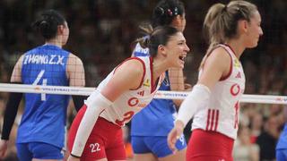 A Milli Kadın Voleybol Takımı, Çin’i 3-2 mağlup etti