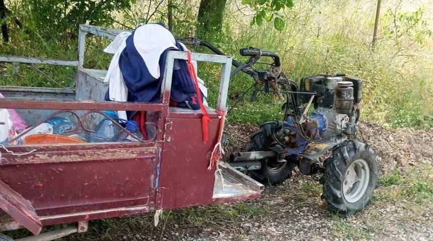 Bilecik&rsquo;te su motoru devrildi, 1 yaralı