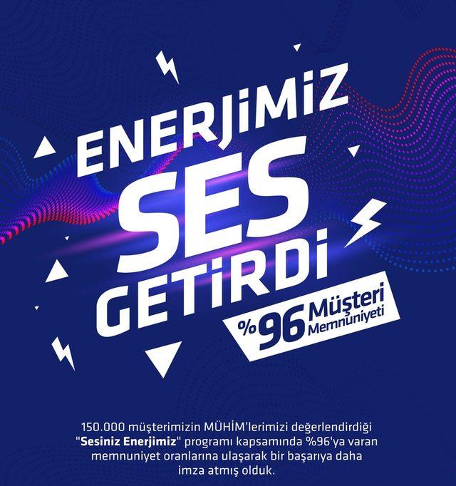 CK Boğaziçi Elektrik yüzde 96 müşteri memnuniyeti sağladı