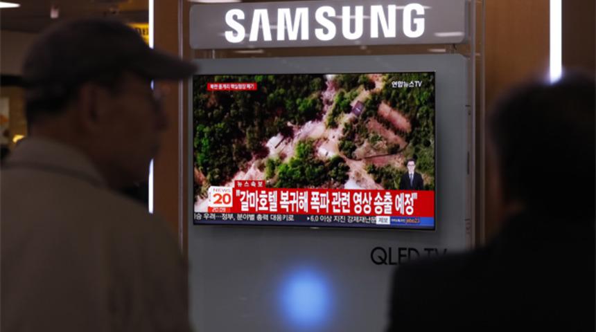 Kuzey Kore nükleer deneme sahasını imha etti!