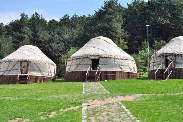 Kocayayla ya 5 bin kilometre uzaklıktan otağ getirildi 1