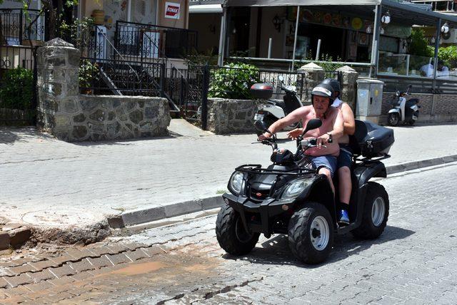 Marmaris'te şehir merkezinde ATV kullanımına yasak