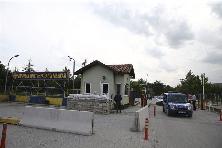 GÜNCELLEME - MKE Barutsan fabrikasında patlama G1