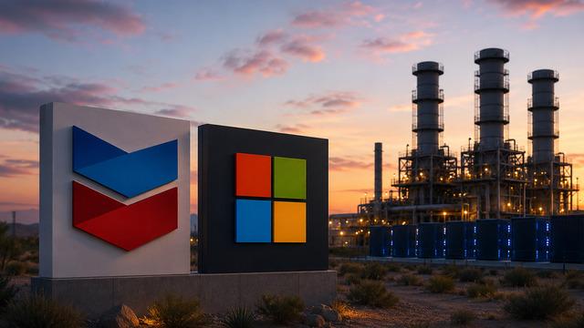 Chevron ve Microsoft'tan 20 yıllık dev anlaşma!